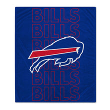 Load image into Gallery viewer, Buffalo Bills Echo Wordmark Blanket
