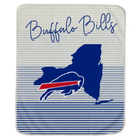 Buffalo Bills State Stripe Blanket