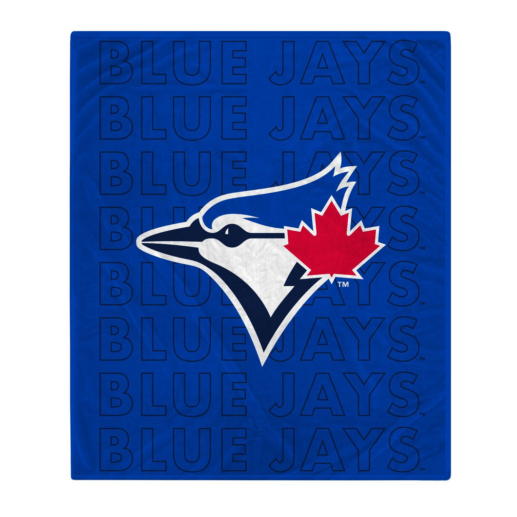 Toronto Blue Jays Echo Wordmark Blanket