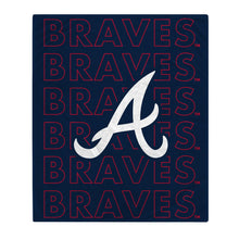 Load image into Gallery viewer, Atlanta Braves Echo Wordmark Blanket
