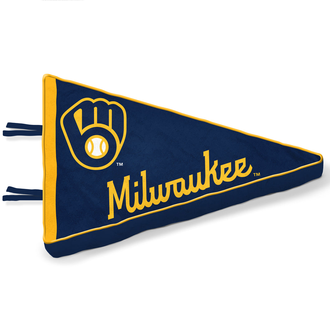 Milwaukee Brewers PLUSHLETE PENNANT PILLOW