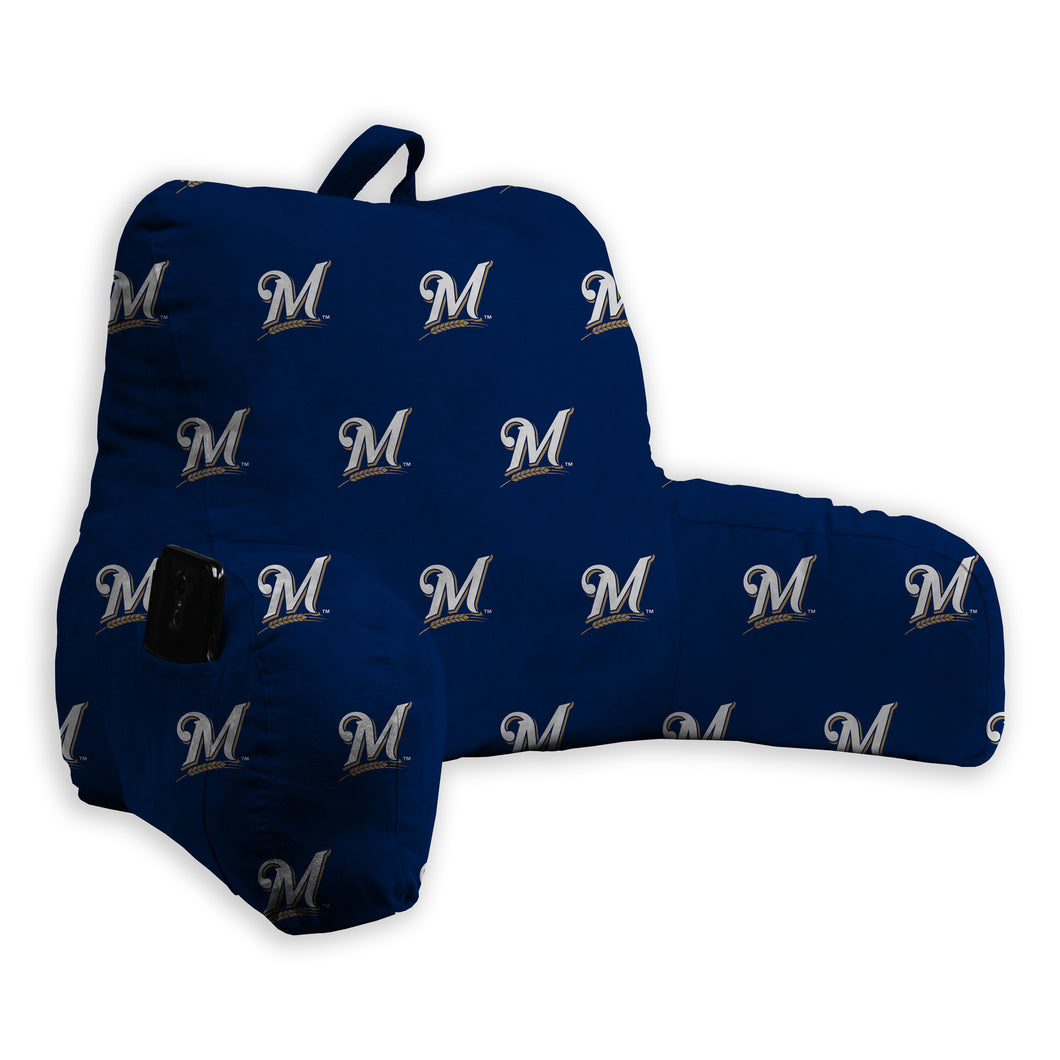 Milwaukee Brewers Repeat Logo Back Rest