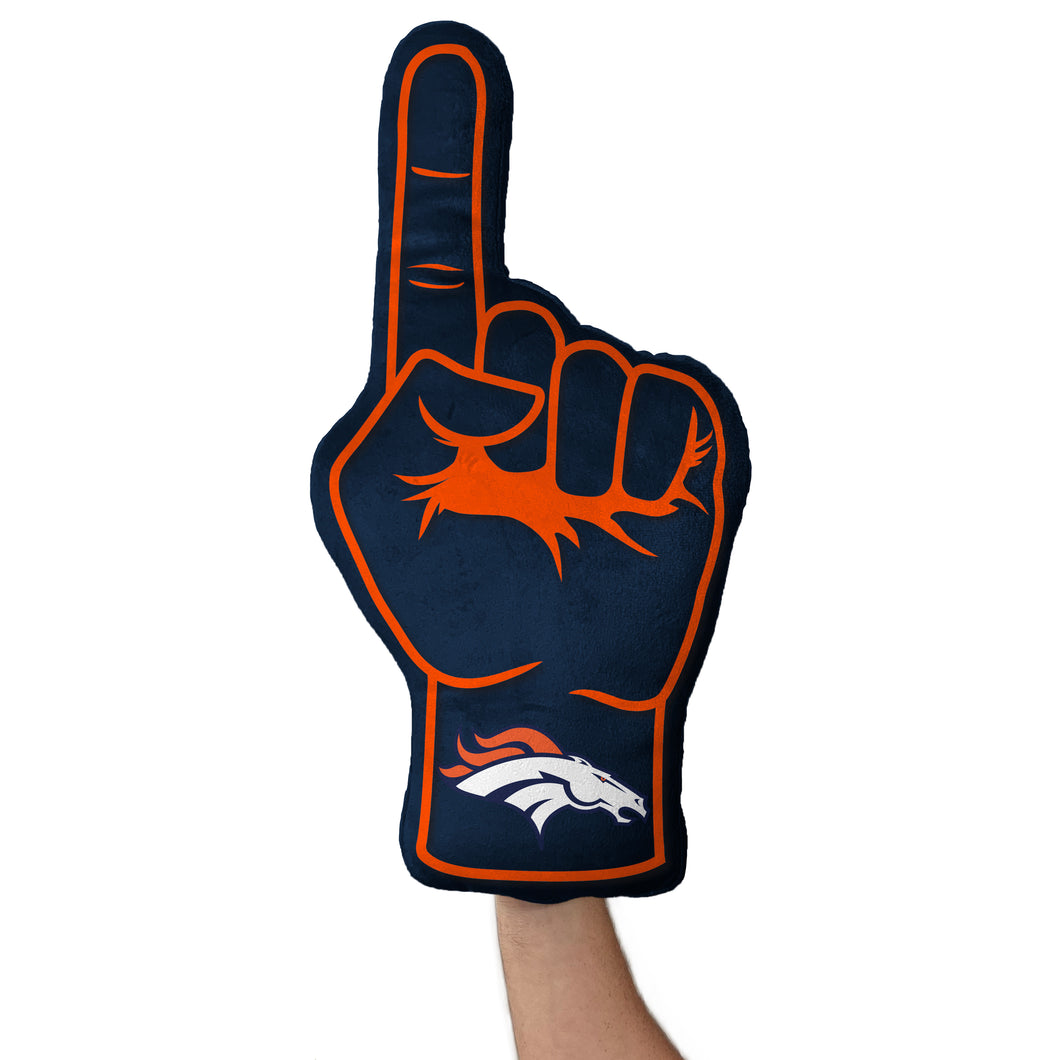 Denver Broncos Plushlete Fan Finger Pillow