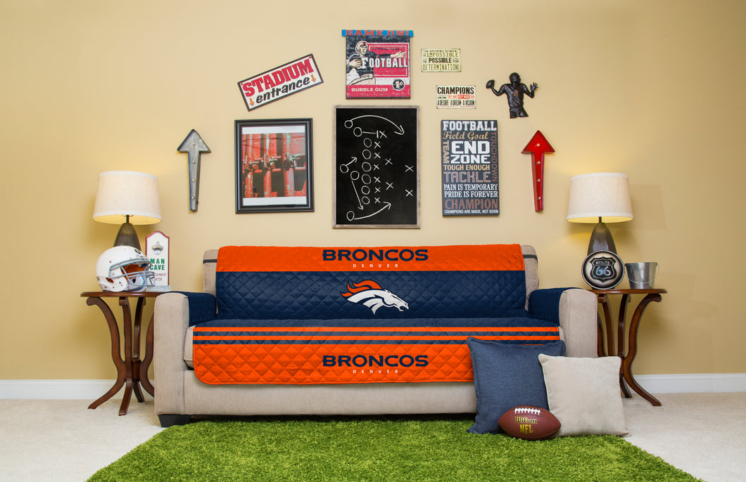 Denver Broncos Sofa Furniture Protector