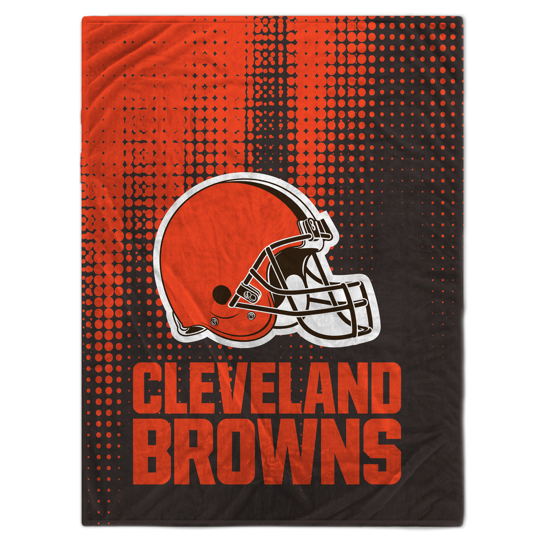 Cleveland Browns Half Tone Drip Blanket