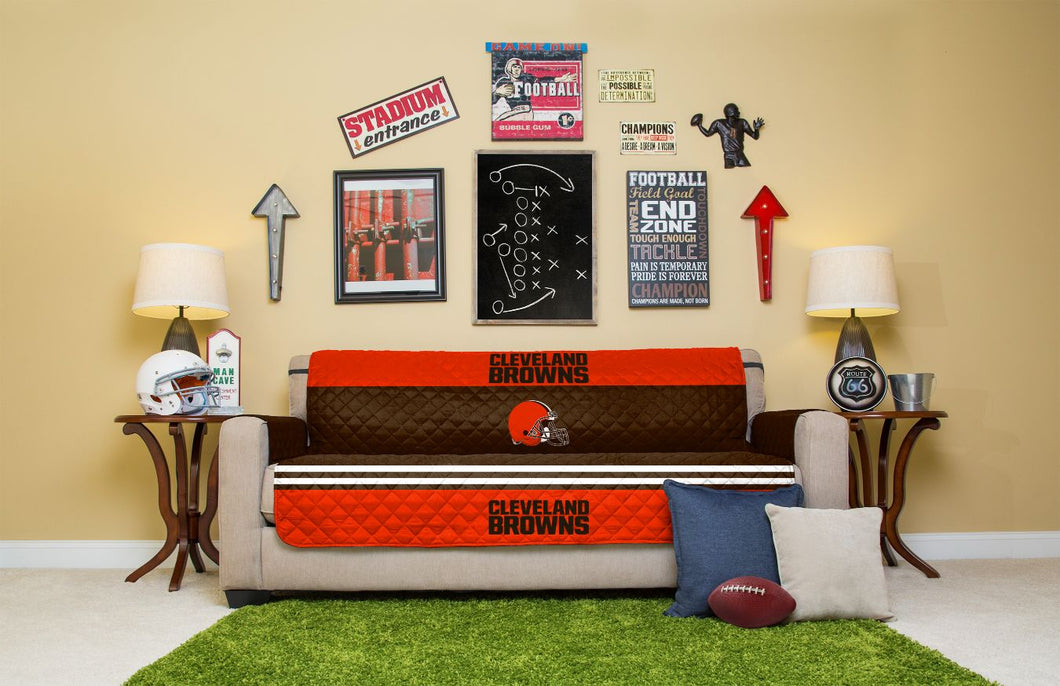 Cleveland Browns Sofa Furniture Protector