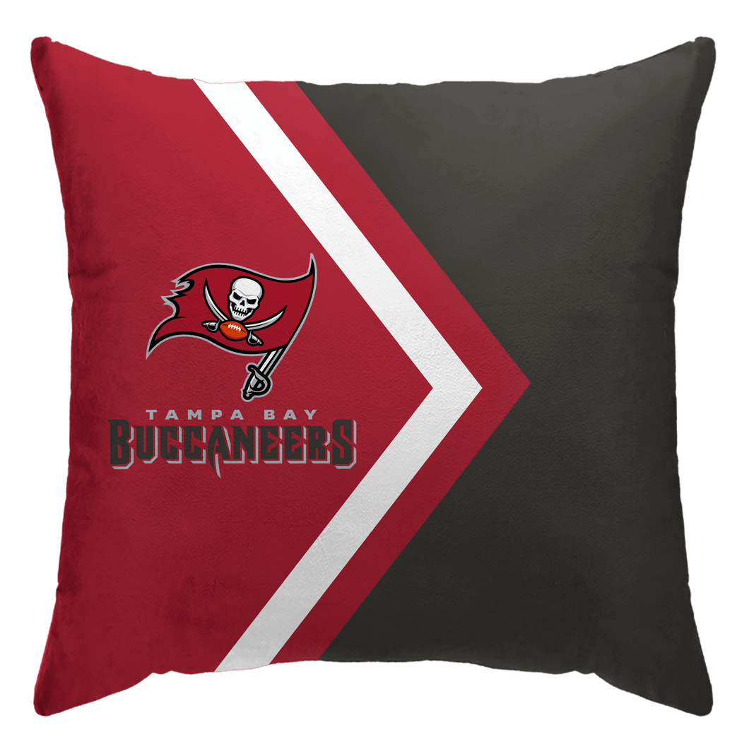 Tampa Bay Buccaneers Side Arrow Poly Spandex Decor Pillow