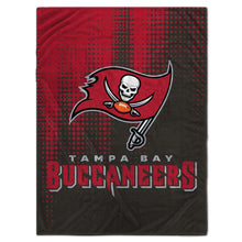 Load image into Gallery viewer, Tampa Bay Buccaneers Half Tone Drip Blanket
