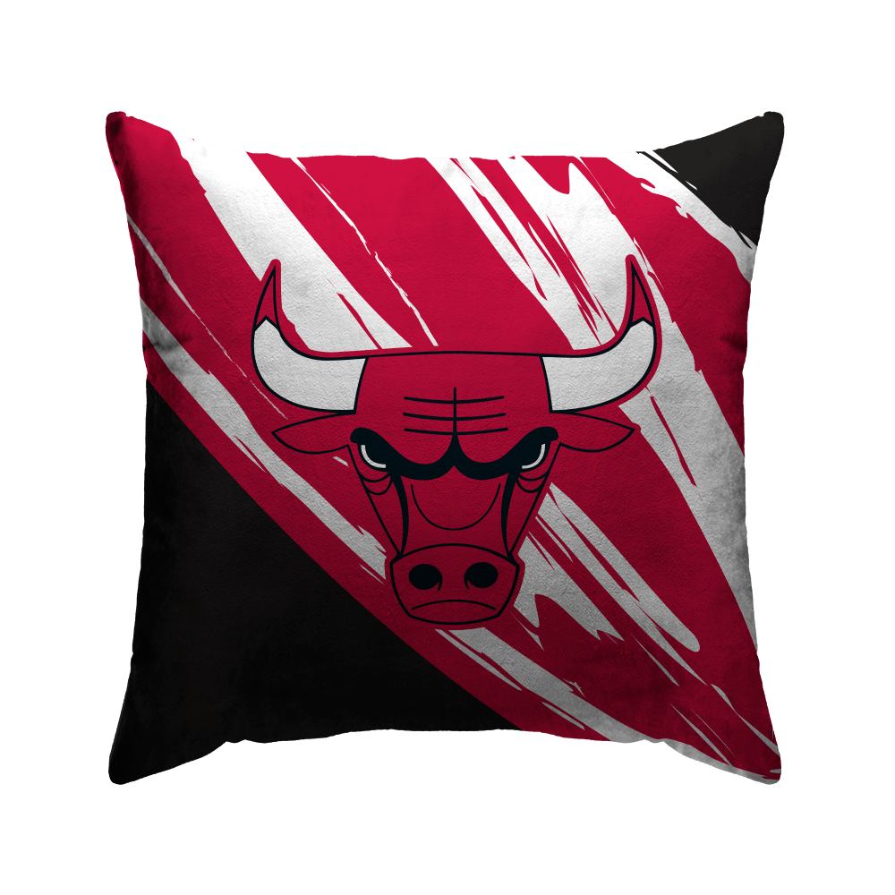 Chicago Bulls Retro Jazz Poly Spandex Decor Pillow