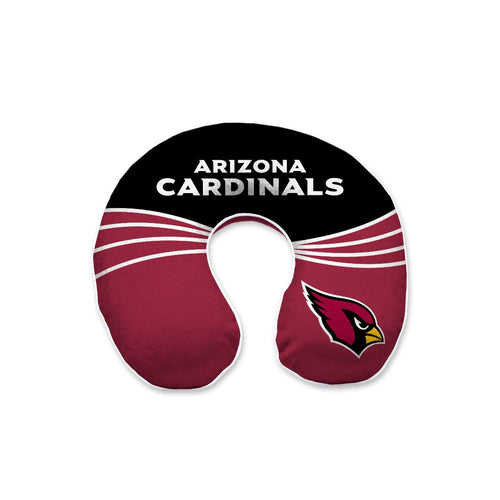Arizona Cardinals Wave Memory Foam Travel Pillow