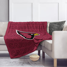 Load image into Gallery viewer, Arizona Cardinals Echo Wordmark Blanket

