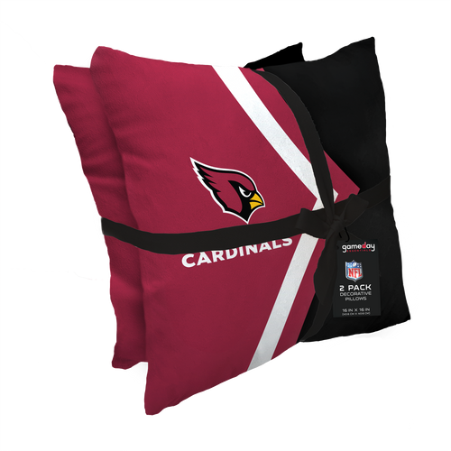 Arizona Cardinals Side Arrow 2 Pack Decor Pillows