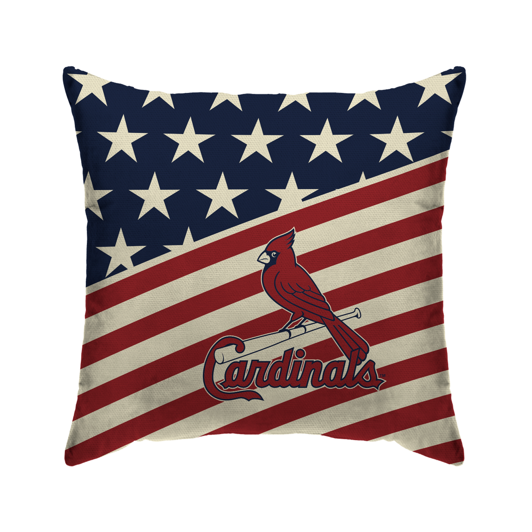 St Louis Cardinals Americana Duck Cloth Decor Pillow