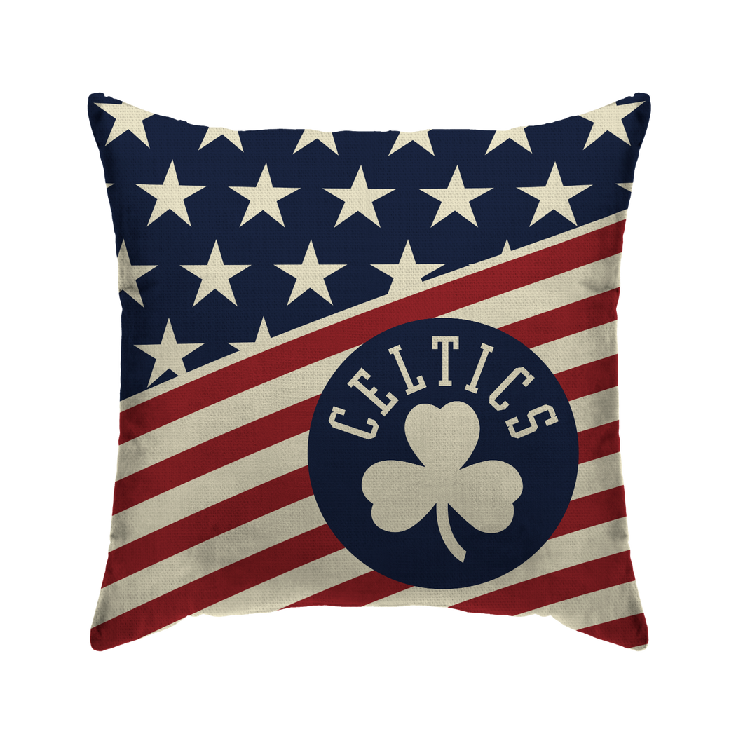 Boston Celtics Americana Duck Cloth Decor Pillow