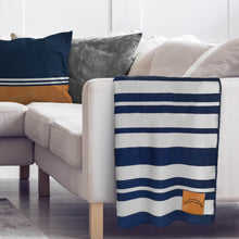 Load image into Gallery viewer, Los Angeles Chargers Acrylic Stripe Throw Blanket
