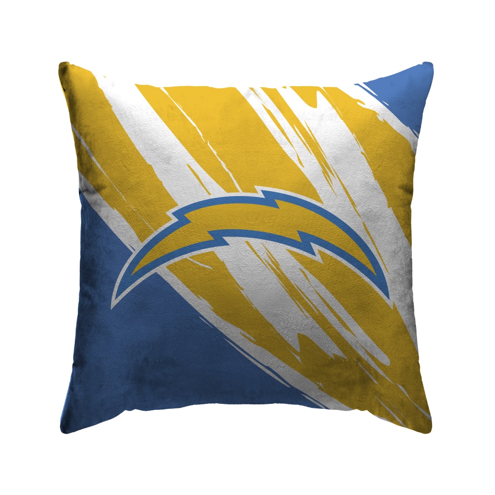 Los Angeles Chargers Retro Jazz Poly Spandex Decor Pillow