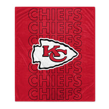 Load image into Gallery viewer, Kansas City Chiefs Echo Wordmark Blanket
