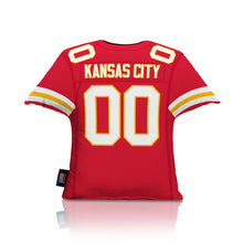 Load image into Gallery viewer, Kansas City Chiefs Plushlete Big League Jersey Pillow
