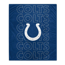 Load image into Gallery viewer, Indianapolis Colts Echo Wordmark Blanket
