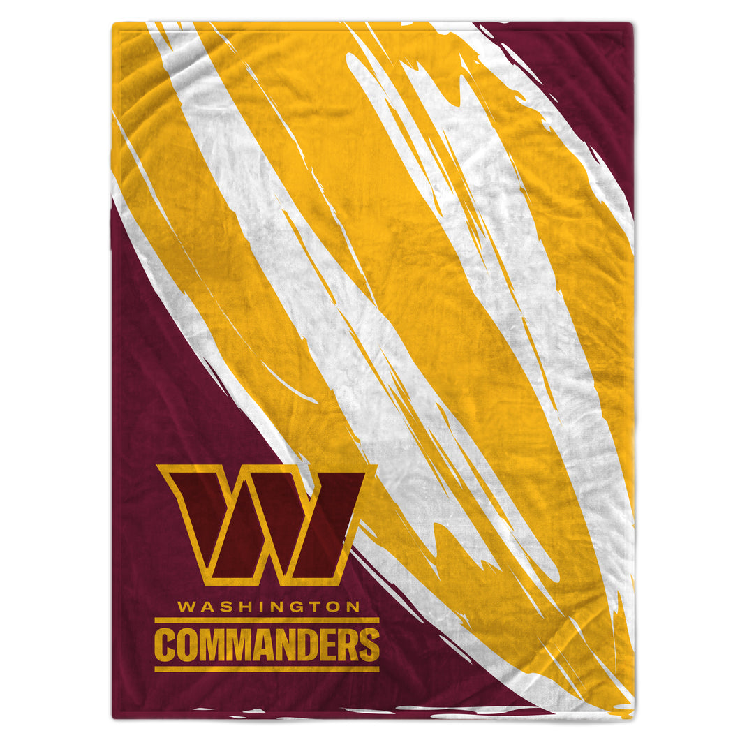 Washington Commanders Retro Jazz Oversized Blanket