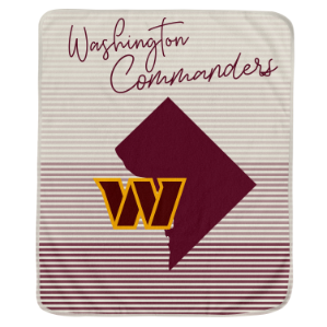Washington Commanders State Stripe Blanket