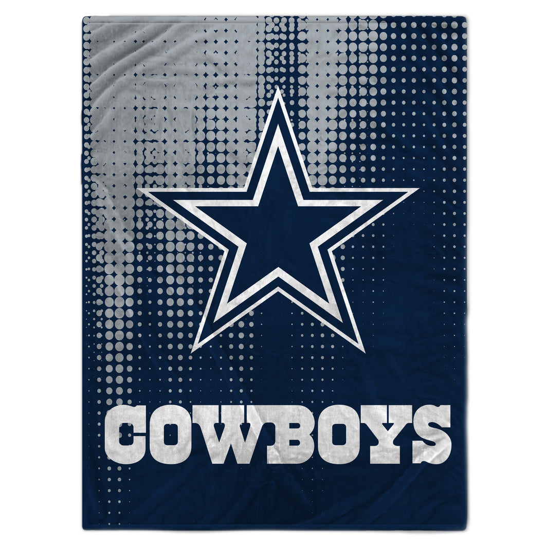Dallas Cowboys Half Tone Drip Blanket