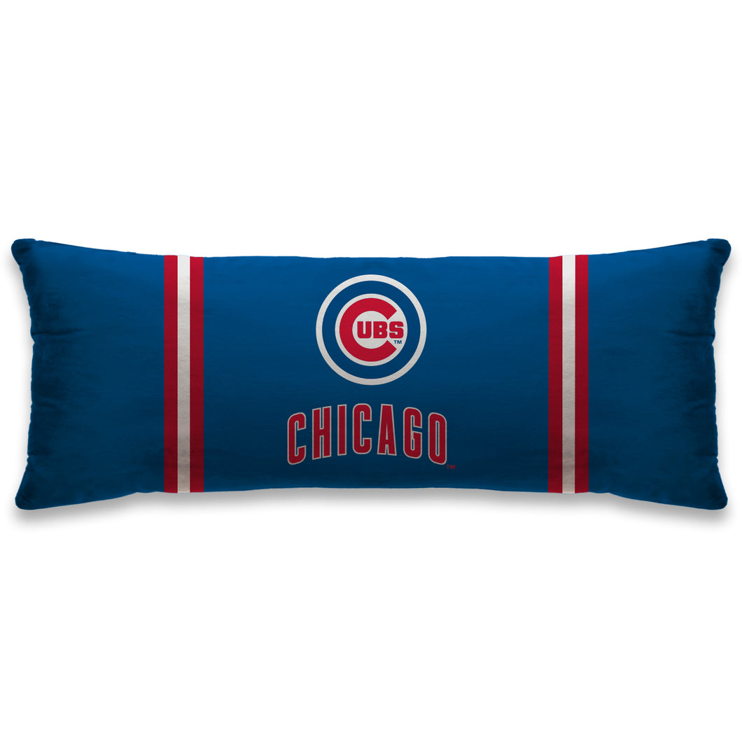 Chicago Cubs Standard Logo Body Pillow