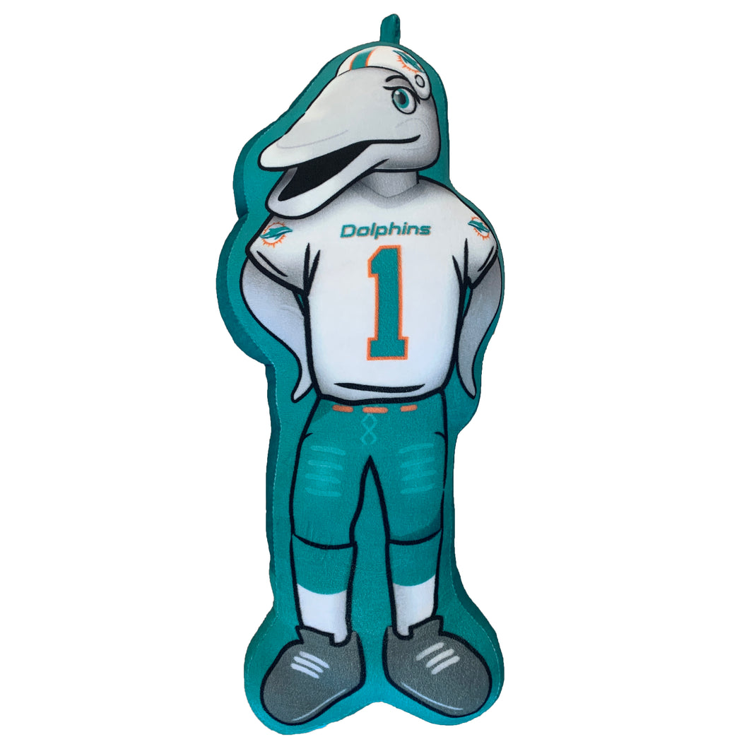 Miami Dolphins Plushlete Mascot Pillow