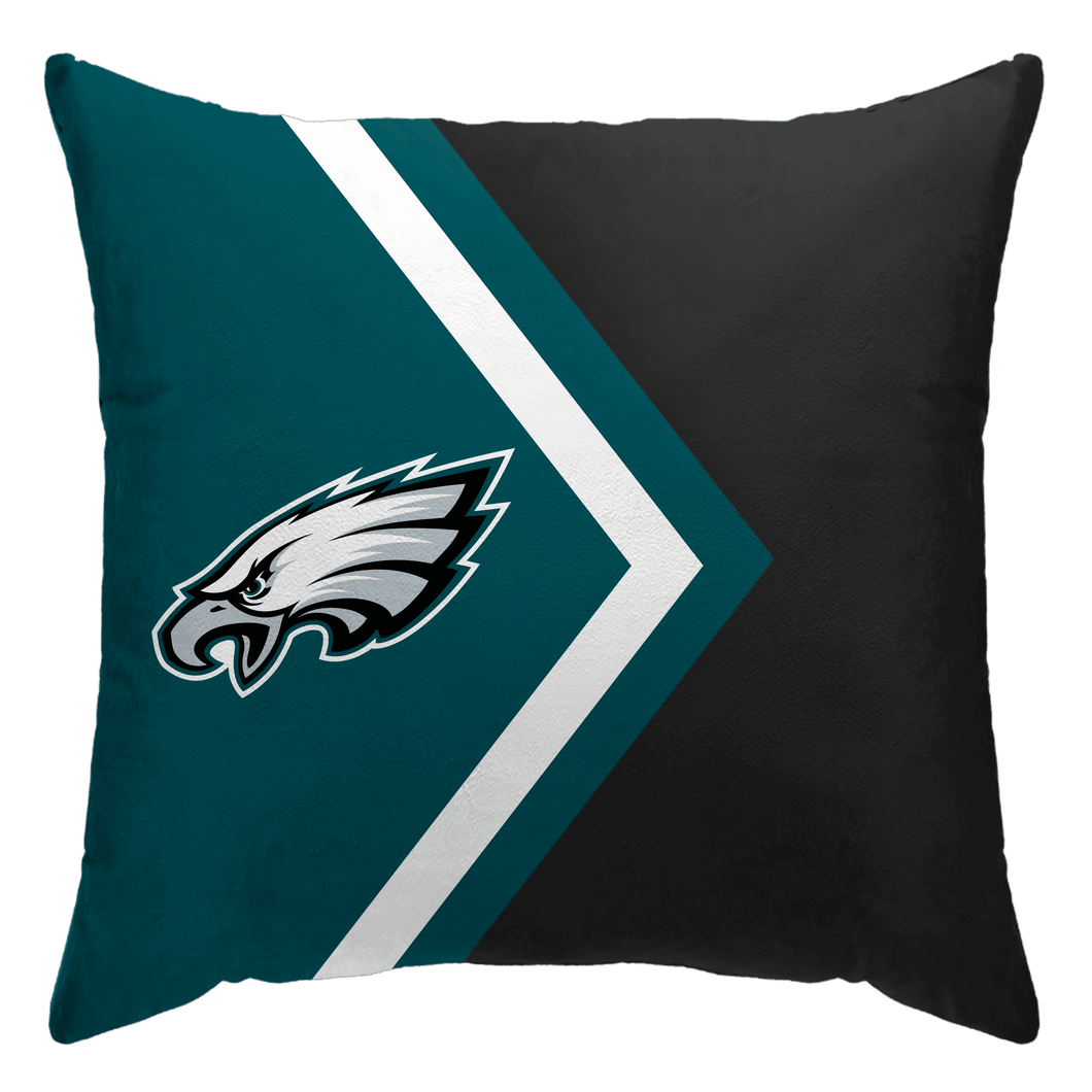 Philadelphia Eagles Side Arrow Poly Spandex Decor Pillow