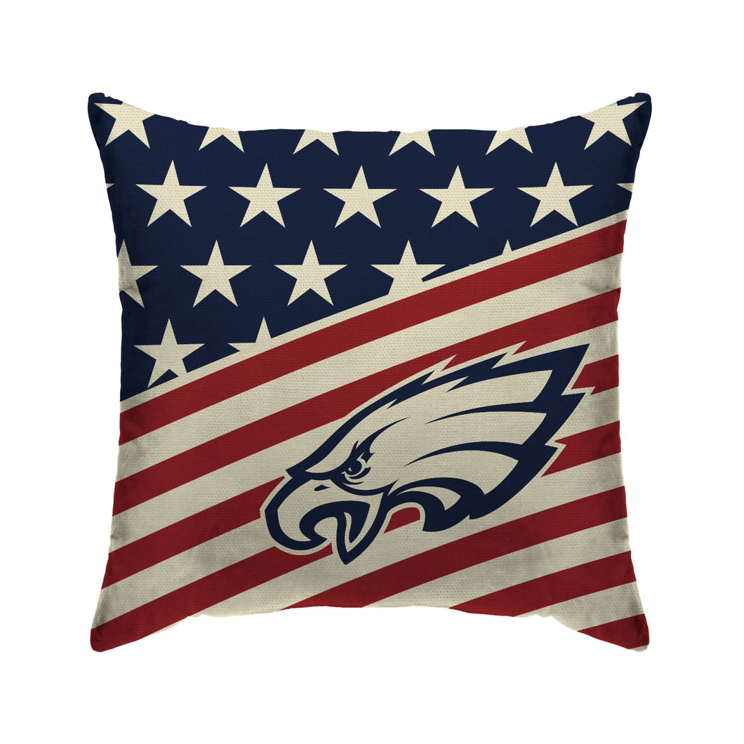 Philadelphia Eagles Americana Duck Cloth Decor Pillow