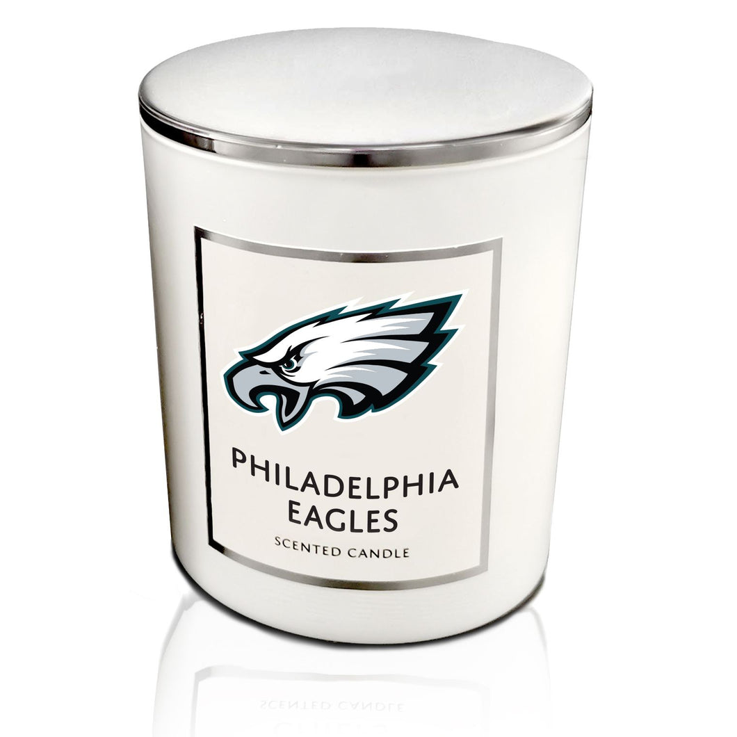 Philadelphia Eagles White Label Tin Top Candle
