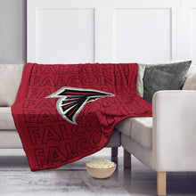 Load image into Gallery viewer, Atlanta Falcons Echo Wordmark Blanket
