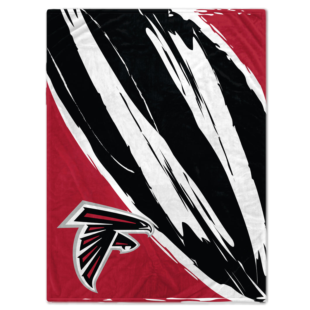 Atlanta Falcons Retro Jazz Oversized Blanket