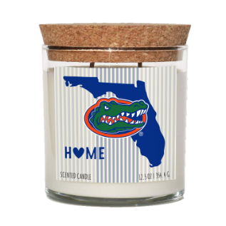 Florida Gators Home State Cork Top Candle