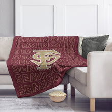 Load image into Gallery viewer, Florida State Seminoles Echo Wordmark Blanket
