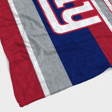 Load image into Gallery viewer, New York Giants Heathered Stripe Blanket
