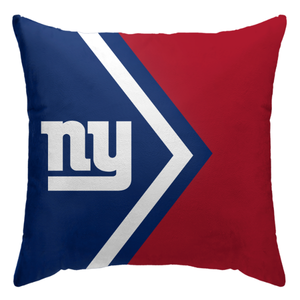 New York Giants Side Arrow Poly Spandex Decor Pillow
