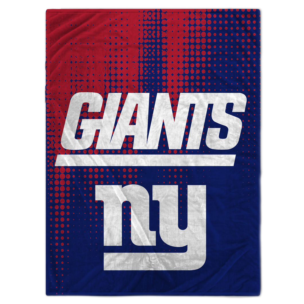 New York Giants Half Tone Drip Blanket