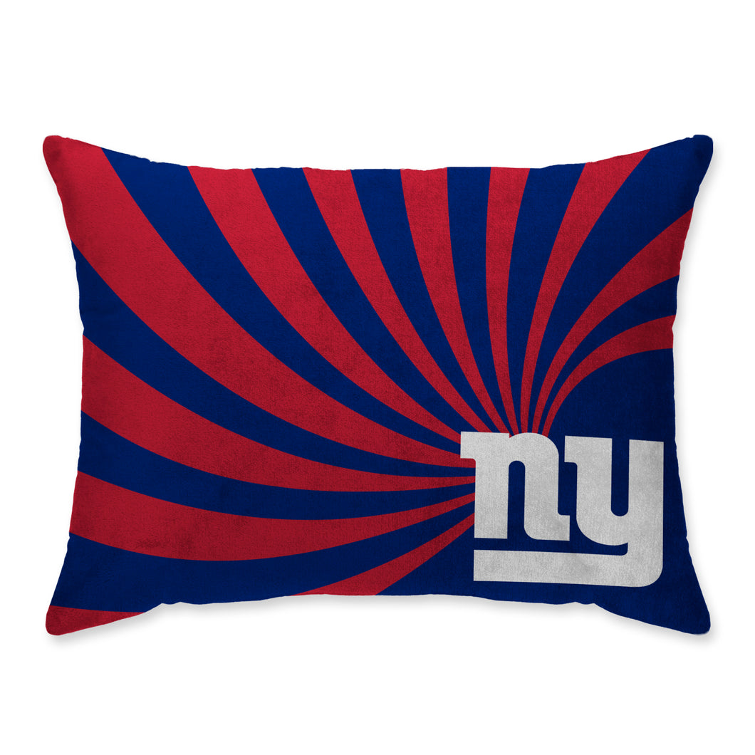 New York Giants Wave Super Plush Bed Pillow