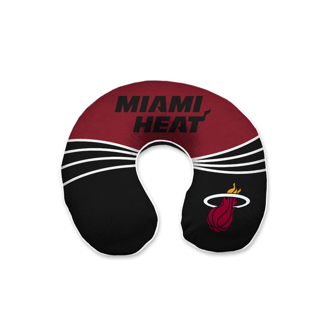 Miami Heat Wave Memory Foam Travel Pillow