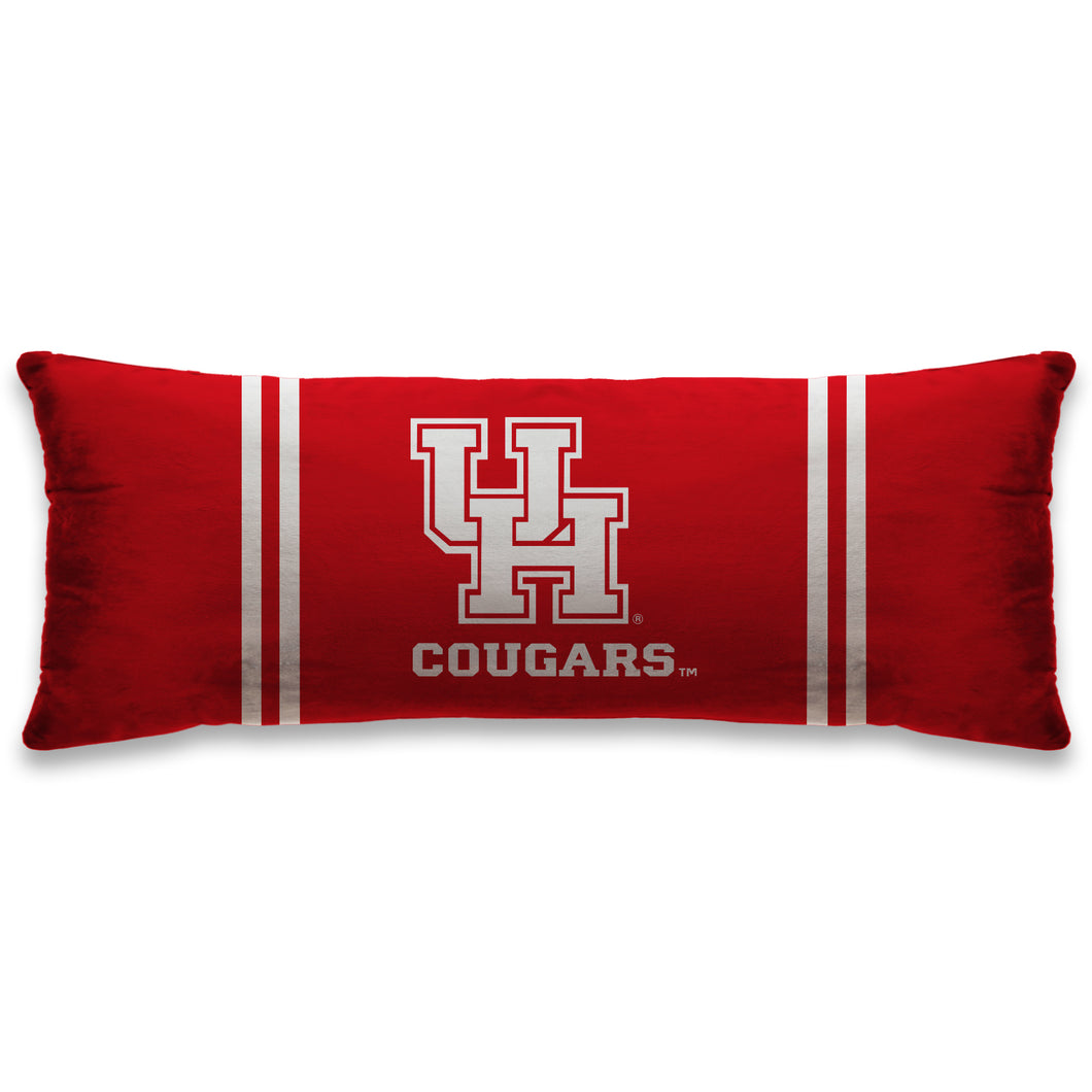 Houston Cougars Standard Logo Body Pillow