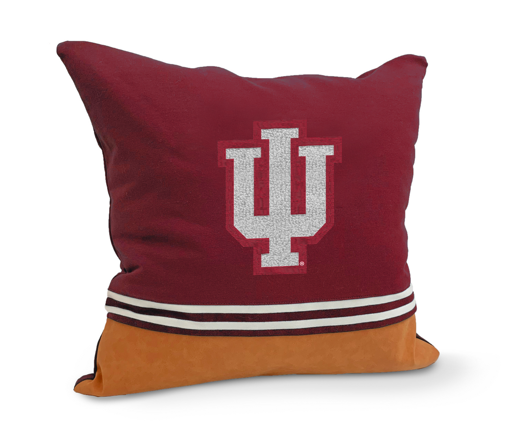 Indiana Hoosiers Varsity Decorative Throw Pillow