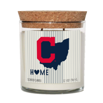 Cleveland Guardians Home State Cork Top Candle