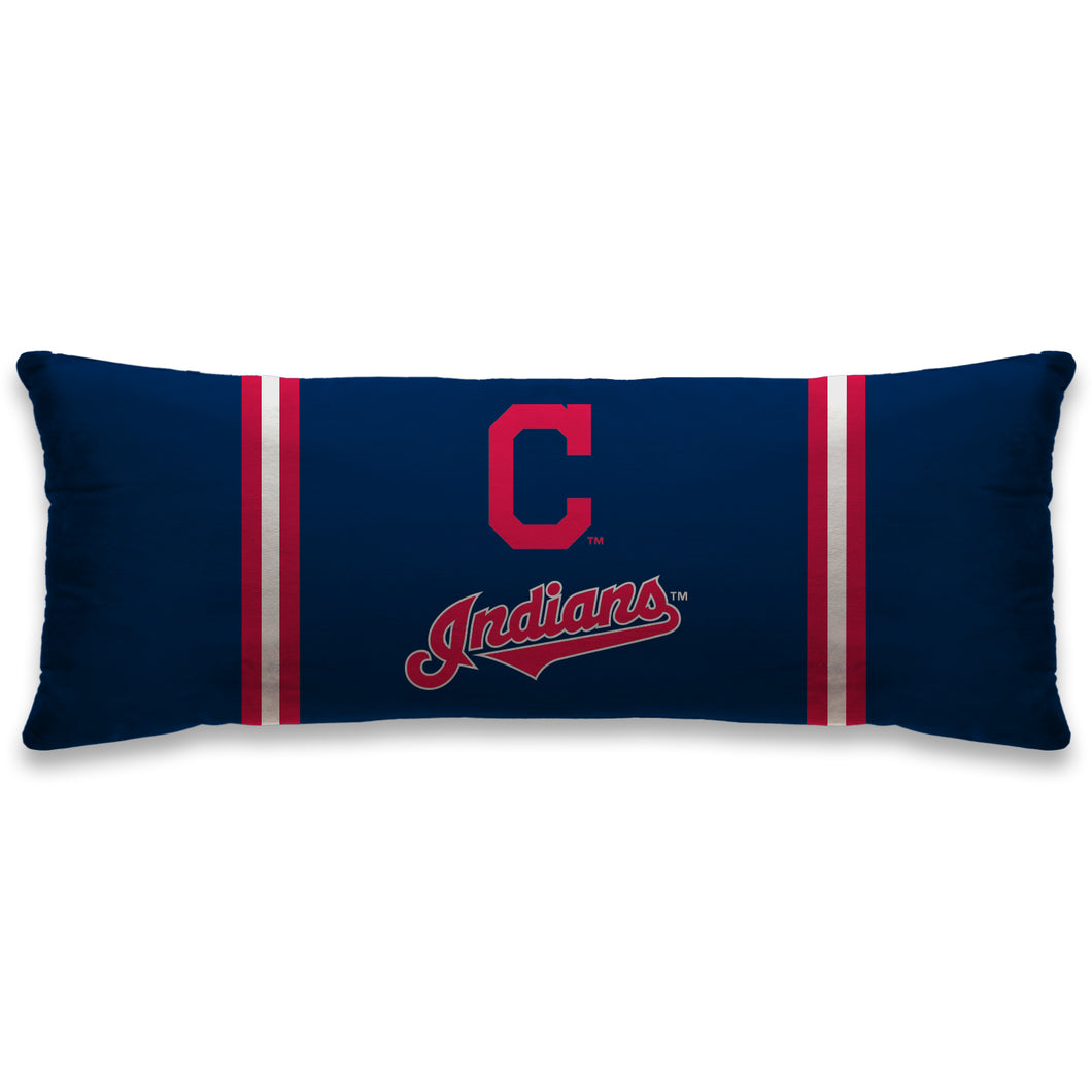 Cleveland Indians Standard Logo Body Pillow