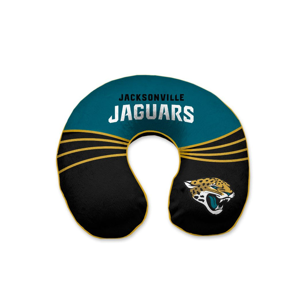 Jacksonville Jaguars Wave Memory Foam Travel Pillow