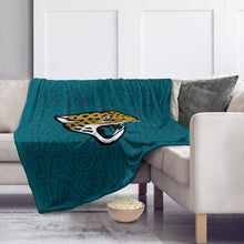 Load image into Gallery viewer, Jacksonville Jaguars Echo Wordmark Blanket
