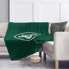 Load image into Gallery viewer, New York Jets Echo Wordmark Blanket
