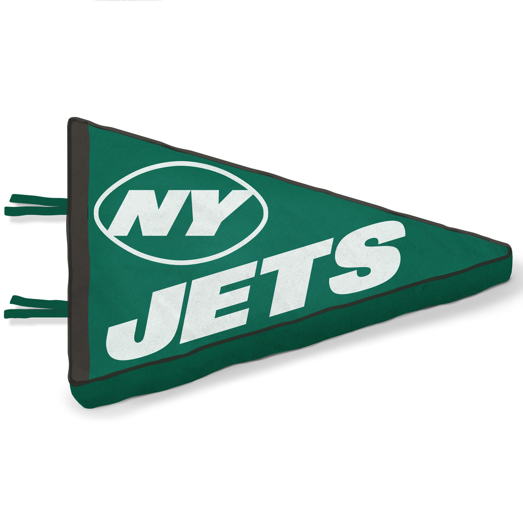 New York Jets PLUSHLETE PENNANT PILLOW