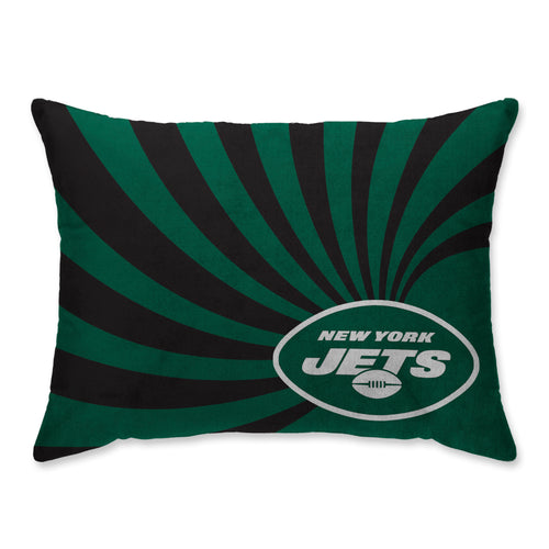 New York Jets Wave Super Plush Bed Pillow