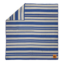 Load image into Gallery viewer, Kansas Jayhawks Acrylic Stripe Throw Blanket
